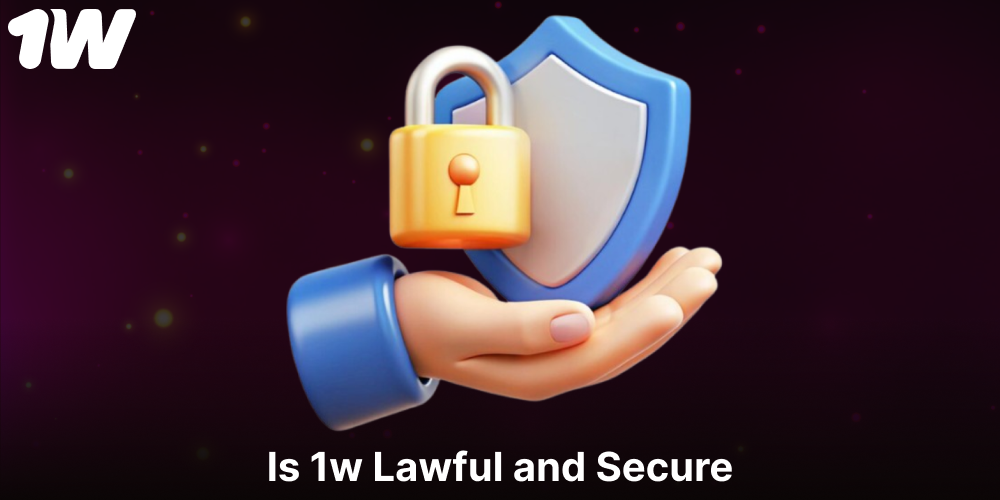 Information about the security and legality of the 1w website