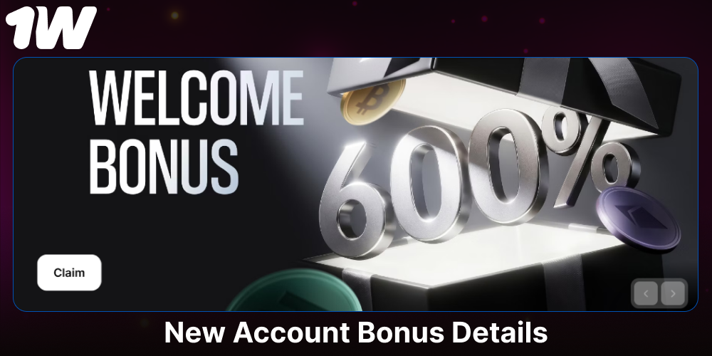 1w bonus available for new players