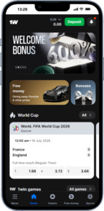 Player profile on the 1w app